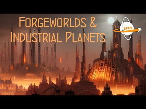 The Future of Factory Cities: From Planetary Scale to Hollow Planets