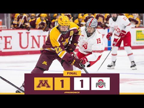 Exciting Highlights: Gopher Men's Hockey vs Ohio State