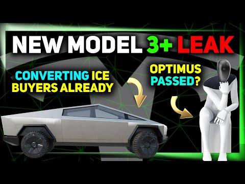 Tesla's Latest Updates: Model 3+ Leak, Cybertruck Towing, and Market Share