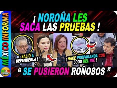 Noroña vs. Gálvez: Un enfrentamiento político en el INE