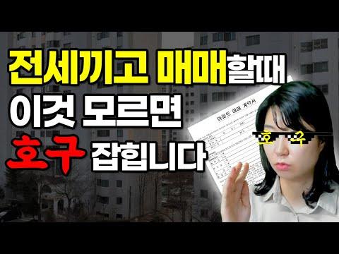 부동산 투자 시 주의할 점 및 전세와 매매의 차이