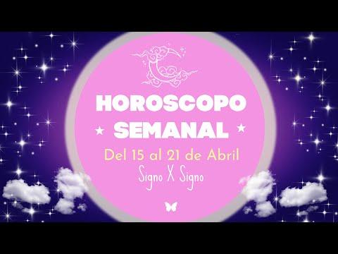 Horóscopo Semanal: Predicciones de Amor para la Semana del 15 al 21 de Abril