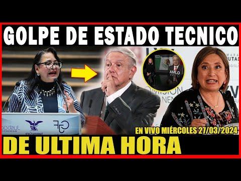 AMLO alerta sobre planes de golpe de estado técnico y manipulación mediática: ¿Qué está sucediendo en México?