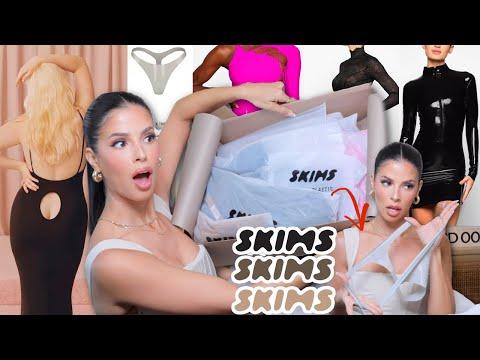 Unboxing and Trying on SKIMS: A $1,000 Scandalous Outfits Haul