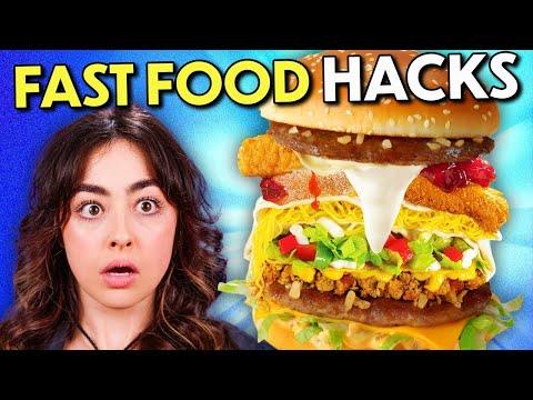 Unveiling the Craziest Fast Food Secret Menu Hacks!