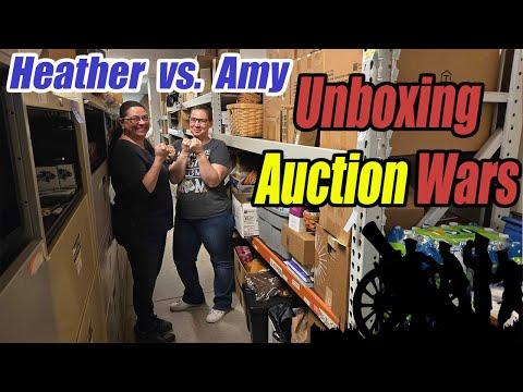 Unboxing Auction Wars: Heather vs. Amy - Who will emerge victorious?