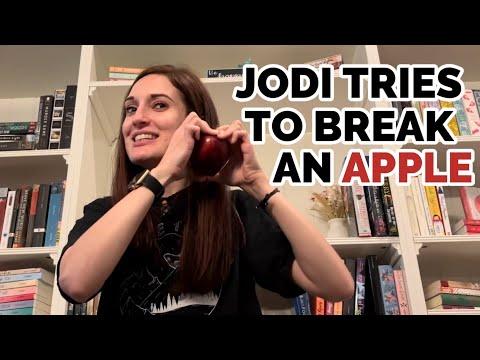 Jodi's Apple Breaking Challenge: A Test of Strength and Determination