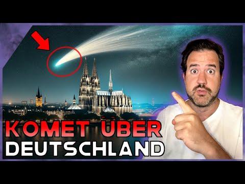 Entdecke den faszinierenden Kometen Paul Brooks über Deutschland!