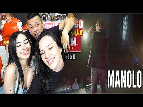 Descubre la divertida reacción de Manolo a un video de comedia con su prima y amiga