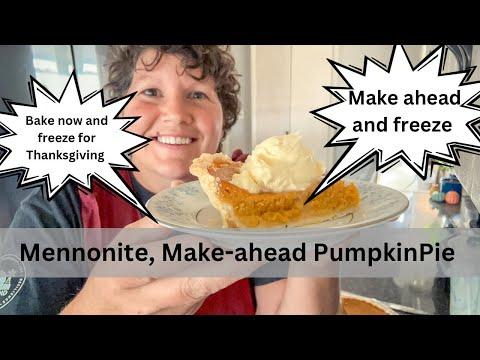 Master the Art of Making Pumpkin Pies: A Mennonite Tradition