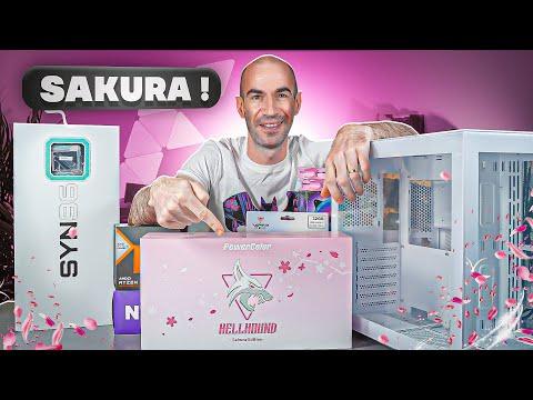 Construisez votre PC SAKURA PowerColor - Rose & Blanc avec style!