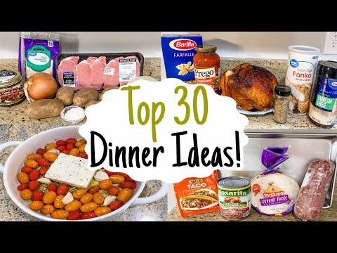 30 Quick & Easy Family Favorite Meals | Tasty Cheap Meal Ideas