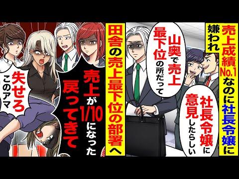 社長令嬢に嫌われた売上No1社員の物語