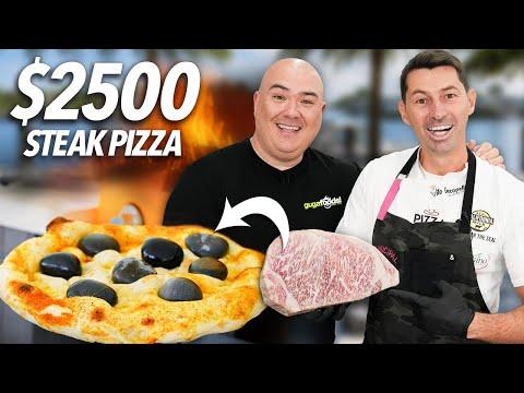 Experience the Ultimate Culinary Delight: Master Chef and VTO's Most Expensive Steak and Pizza
