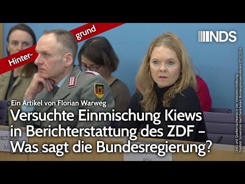 Ukrainische Botschaft kritisiert ZDF-Berichterstattung aus Donbass - Was sagt die Bundesregierung?