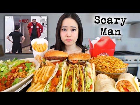 Terrifying Intruder Incident: YouTuber's Vegan Food Review Interrupted