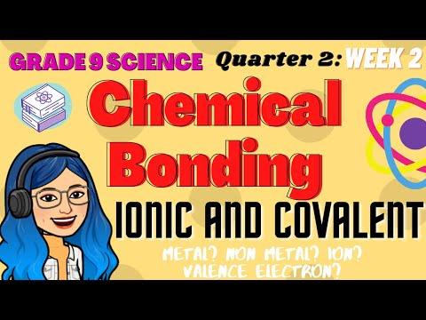 Chemical Bonding | Ionic and Covalent | Grade 9 Science Quarter 2 Week 2