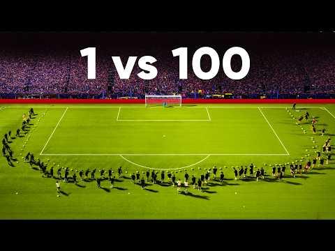 Mastering the Goalie Vs. 100 Free Kicks Challenge