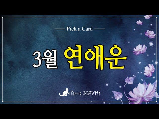 [타로] 🌱🦋 3월 연애운💑🌹