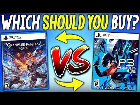 Granblue Fantasy Relink VS Persona 3 Reload - A Gamer's Dilemma