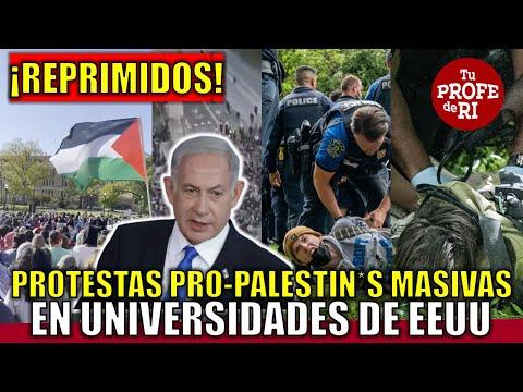 Universidades en EEUU se unen en huelga por la libertad de Palestina