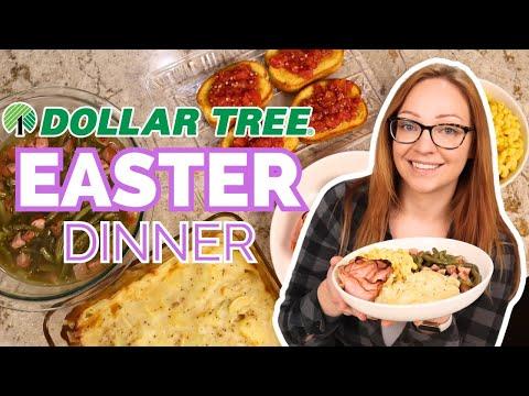 Creating a Delicious Dollar Tree Easter Dinner on a Budget