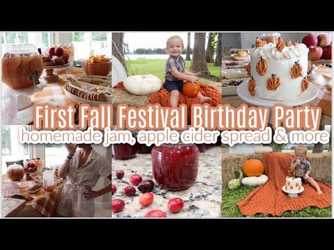 Ultimate Fall Birthday Party: Cake, Crafts, and Fun