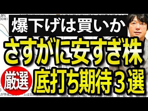 株特集：日経平均急落から見る投資戦略と注目銘柄