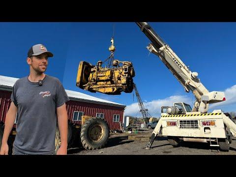 Reviving a Grader Motor: From Patching Radiator to Removing PTO Spline Drive