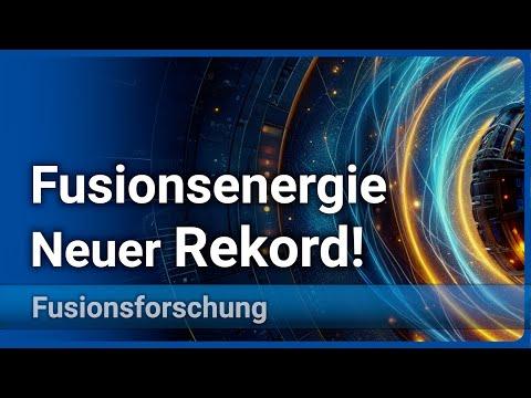 Fusionsenergie: Neuer Weltrekord am JET-Tokamak Fusionsreaktor