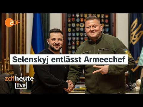 Ukraine: Selenskyj feuert Armeechef Saluschnyj - Analyse und Auswirkungen