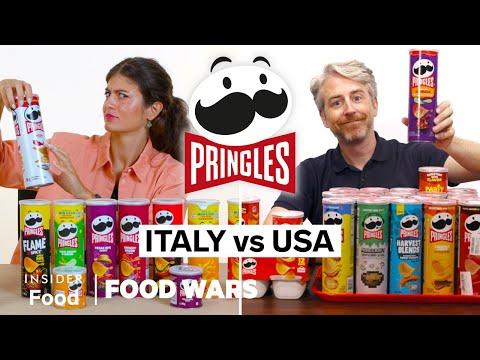 Discovering Exclusive Pringles Flavors in Italy vs. the US: A Taste Test Comparison