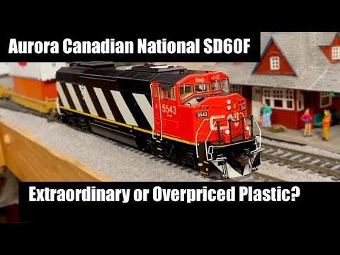 Unboxing and Reviewing the Aurora Miniatures Canadian National SD60F Model: A Detailed Look