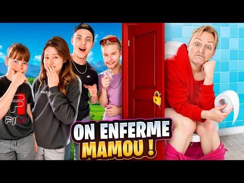 Prank hilarant: Enfermer Mamou dans les toilettes et la filmer !