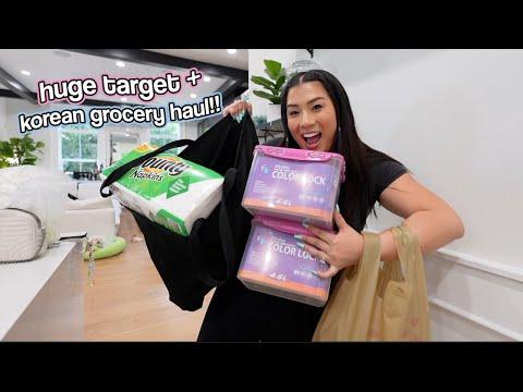 Discovering Korean Delights: A Target and Korean Grocery Haul Adventure