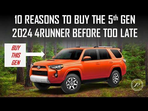 Why You Should Consider Buying the 5th Gen Toyota 4Runner Before the 6th Gen Arrives in 2024