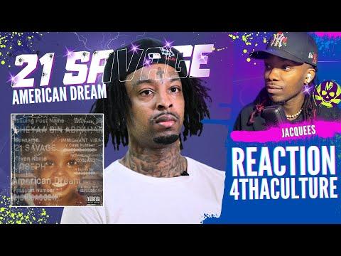 Discovering 21 Savage's 'American Dream' Album: A Reaction by Jacquees Arcade Boyz