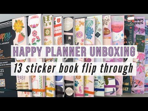 Discover the Joy of Sticker Books: A Happy Planner Spring 2024 Release Haul