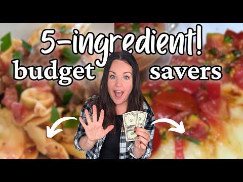 Budget-Friendly 5-Ingredient Recipes for Easy Cooking