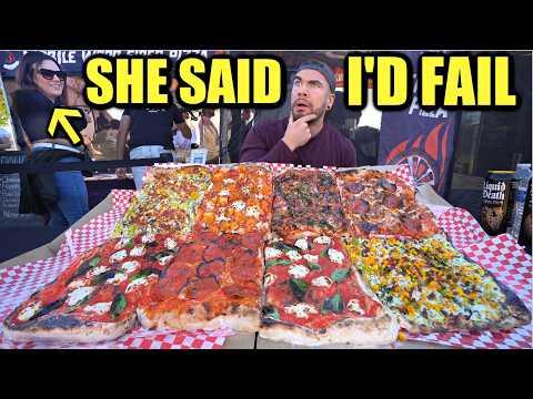 Conquering the 80-Inch Pizza Challenge: A Delicious Feat at Copper State Beer Festival