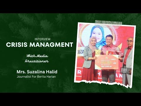 Mastering Crisis Management in Media: Insights from Puan Suzalina
