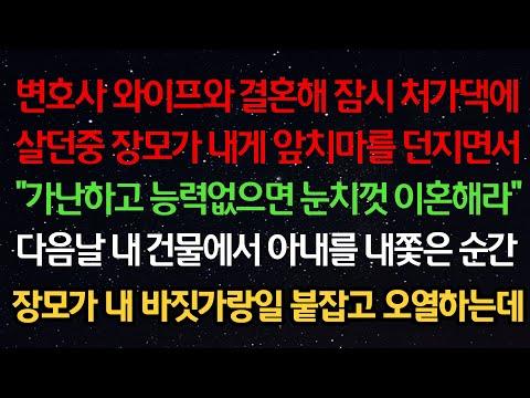 변호사와 와이프의 이혼 문제에 대한 실화사연