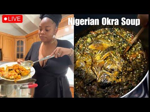 Learn to Cook Nigerian Seafood Okra Live with the Sisters!