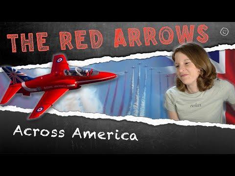 Experience the Thrill of the Red Arrows Across America | Royal Air Force 🇬🇧