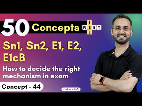 Mastering Organic Chemistry Reactions: Sn1, Sn2, E1, E2 & E1cB