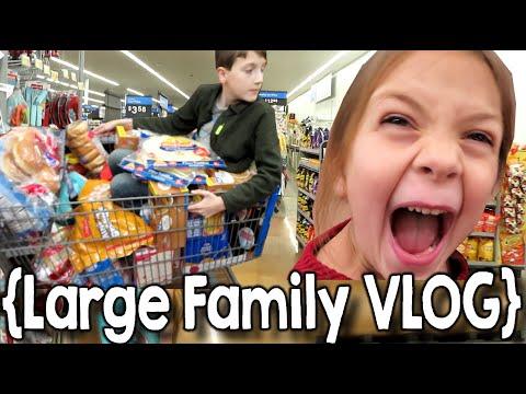 Fun and Chaotic Family Shopping Trip: Noodles, Snacks, and Surprises!