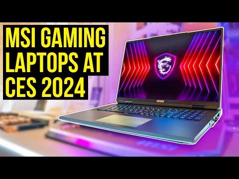 MSI Unveils 2024 Gaming Laptops with Cutting-Edge Features and Performance