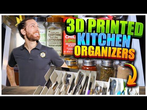 Revolutionize Your Kitchen Organization with 3D Printed Solutions