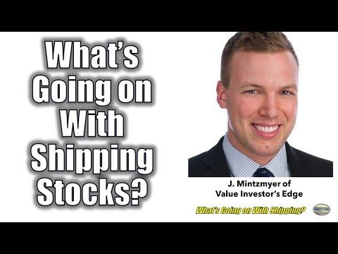 Unveiling the Latest Developments in Shipping Stocks with Dr. J. Mintzmyer