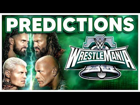 Unveiling WrestleMania 40: Predictions and Anticipations